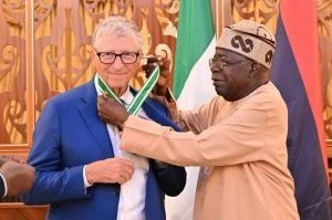 President Tinubu confers national honour on Bill Gates