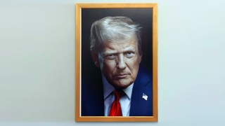 White House releases new official Trump portrait