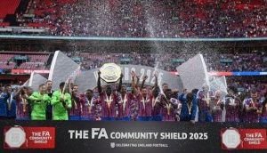 Crystal Palace beat Liverpool to win community shield