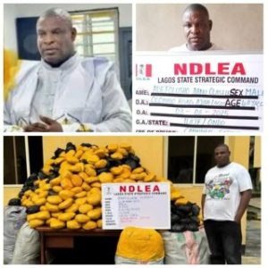 General Overseer arrested in Lagos for cross-border drug Trafficking
