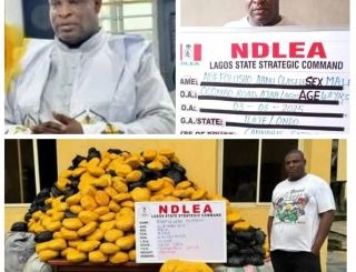 General Overseer arrested in Lagos for cross-border drug Trafficking