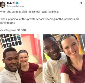 I was earning N30,000 monthly salary as a school principal and teacher while dating my wife – Nigerian man says
